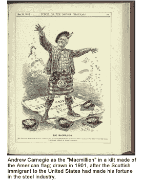 Carnegie cartoon, <i>The Macmillion</i>